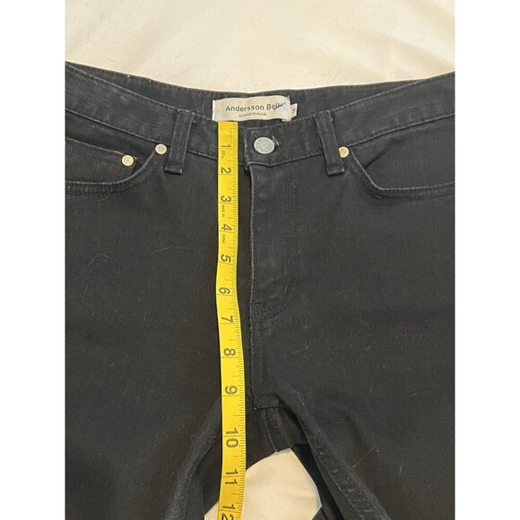 Andersson Bell Black Distressed Jeans Size Medium - Picture 10 of 13